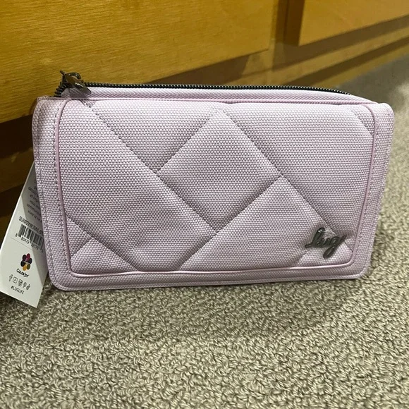 LUG Surrey Matte Luxe VL RFID Wallet - Sugarplum IcePop NWT - Picture 7 of 8